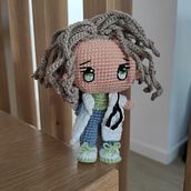 Mi proyecto del curso: Amigurumis: personas tejidas a crochet. Un progetto di Artigianato, Design di giocattoli, Fiber Art, Uncinetto, Amigurumi e Textile Design di Pilarl Pl - 02.11.2022