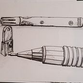 Meu projeto do curso: A arte de desenhar: transforme seus rabiscos em arte. Traditional illustration, Pencil Drawing, Drawing, and Sketchbook project by Nietzsche Pop - 11.02.2022