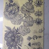 Mi proyecto del curso: Tatuaje para principiantes. Tattoo Design project by Paola Suarez lemus - 11.02.2022