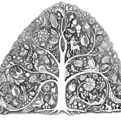 Tree of Life. Traditional illustration project by Karin von Bischhoffshausen - 11.02.2022
