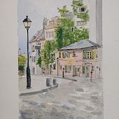 My project for course: Architectural Sketching with Watercolor and Ink. Sketching, Drawing, Watercolor Painting, Architectural Illustration, Sketchbook & Ink Illustration project by Ana Karen - 10.31.2022