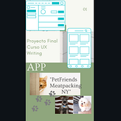 Mi proyecto del curso: Introducción al UX Writing Ein Projekt aus dem Bereich UX / UI, Informationsdesign, Cop, writing und App-Design von Clara Franco - 15.02.2023