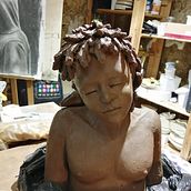 Birdwoman. Un progetto di Belle arti e Scultura di pamoya_art - 03.11.2022