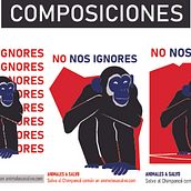  Bases del diseño gráfico para ilustradores (Oso Polar, Línce Ibérico, Chimpancé Común). Un progetto di Illustrazione tradizionale, Graphic design e Illustrazione digitale di Lara Marugán - 03.11.2022