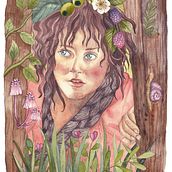 Mi proyecto del curso: Técnicas de acuarela para ilustraciones de ensueño. Traditional illustration, Drawing, Watercolor Painting, and Editorial Illustration project by Pilar Limiñana - 10.17.2022