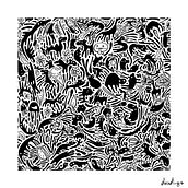 Ink Blobs. Un projet de Illustration traditionnelle de Deanna Wong - 30.10.2022