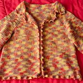 Mi proyecto del curso:  Top-down: prendas a crochet de una sola pieza . Desain Busana, Seni Serat, DIY, Merenda, Dan Desain Tekstil proyek oleh Alisson Chávez Villegas - 11.03.2022