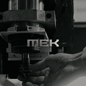 MEK - usinagem de peças. Design, Br, ing, Identit, Logo Design, Digital Design, Stationer, and Design project by Leonardo Henrique Costa Assumpção Maia - 11.03.2022