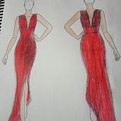 MERAKI(first collection  . % Mishel Uguña tarafından hazırlanan Dikiş, Ve Kalıpçılık ve Elbise Dikimi projesi - 11.04.2022