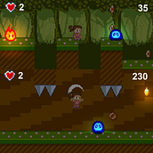 Mi primer proyecto del curso: Creación de videojuegos de plataformas con Unity. Photograph, Post-production, Character Animation, and Game Development project by gonzalo almiron - 11.03.2022