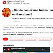 9platosyundestino.com - Guía de restaurantes online. Web Design, Web Development, Cop, and writing project by Ferran Barbarà - 11.04.2022