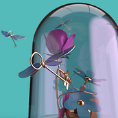 Fantastische Welt. Un progetto di 3D, Creatività e Modellazione 3D di Veronika Herberger - 07.10.2021