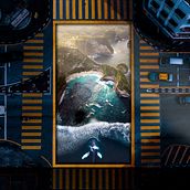Mon projet du cours : Collage numérique sur Photoshop : composition et effets visuels. Photograph, Collage, Photo Retouching, Fine-Art Photograph, Photographic Composition, and Photomontage project by Pascal Joly - 11.02.2022