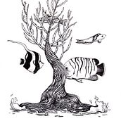 Il mio progetto del corso: Illustrazione artistica surrealista con penna a sfera. Un proyecto de Ilustración tradicional, Dibujo, Dibujo artístico e Ilustración con tinta de veronica_satta94 - 04.11.2022