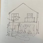My project for course: Expressive Architectural Sketching with Colored Markers. Sketching, Drawing, Architectural Illustration, Sketchbook & Ink Illustration project by Ron Parker - 11.04.2022