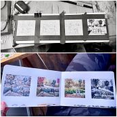 Random assortment of Oct - Nov ‘22 sketchbooks . Ilustração tradicional projeto de Paula Enscore - 03.11.2022
