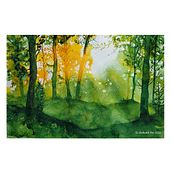 My project for course: Dreamy Watercolor Landscapes: Paint with Light. Painting, and Watercolor Painting project by Su Halfwerk - 11.04.2022