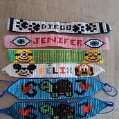 Mi proyecto del curso: Diseño y creación de joyería con mostacillas. Un progetto di Design di accessori, Artigianato, Design di gioielli, Fiber Art e Fotografia di Lina Escobar Otalvaro - 05.11.2022