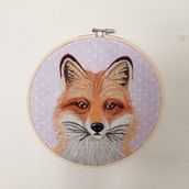 Needle felting: zorrito con lana. Arts, Crafts, Fiber Arts, Naturalistic Illustration, Needle Felting, and Textile Design project by Carolina Rodriguez - 11.05.2022