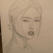 Mon projet du cours : Carnet de portraits : explorez le visage humain. Een project van  Schetsen,  Tekening,  Portrettekening,  Artistieke tekening y Sketchbook van faustinebsx01 - 05.11.2022