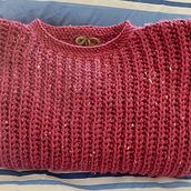 Mi proyecto del curso: Crochet: crea prendas con una sola aguja. Fashion Design, Fiber Arts, DIY, Crochet, and Textile Design project by llagarca - 11.05.2022