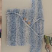 Mi proyecto del curso: Tejido de punto para prendas infantiles. Un proyecto de Diseño de moda, Tejido, DIY, Tejido de punto y Diseño textil de Andrea Blanco - 05.11.2022