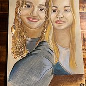 My project for course: Illustration with Pastel and Coloured Pencils. Traditional illustration, Fine Arts, Pencil Drawing, Drawing, Portrait Drawing, Realistic Drawing, and Artistic Drawing project by 8hy6d6cgtf - 11.04.2022