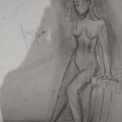 Mi proyecto del curso: Dibujo realista de la figura humana. Ilustração tradicional, Artes plásticas, Esboçado, Desenho a lápis, Desenho, Desenho realista, e Desenho anatômico projeto de Isabella Gutierrez - 06.11.2022