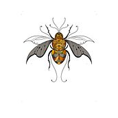My project for course: Artistic Tattoo Design with Golden Effects in Procreate . % Cleo Ewen tarafından hazırlanan Geleneksel illüstras, on, Dijital İllüstras, on, Ve Dövme Tasarımı projesi - 11.03.2022