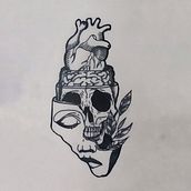 Meu projeto do curso: Tatuagem para principiantes. Tattoo Design project by Patrick Diener - 11.06.2022
