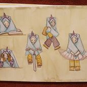 My project for course: Character Creation from Observational Drawings. Traditional illustration, Character Design, Drawing, and Sketchbook project by Pnina Benoliel - 11.06.2022