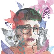 Il mio progetto del corso: Ritratto illustrato ad acquerello. Projekt z dziedziny  Sztuki piękne,  Malarstwo,  R, sunek, Malowanie akwarelą, Portret,  R, sunek art, st, czn,  Muz, ka, Trad, c i jna ilustracja użytkownika Michela Candi - 06.11.2022