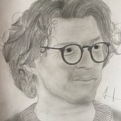 Mi proyecto del curso: Retrato realista con lápiz de grafito . Traditional illustration, Fine Arts, Sketching, Pencil Drawing, Drawing, Portrait Drawing, Realistic Drawing, Artistic Drawing, and Figure Drawing project by gemelos_weasley_1978 - 11.05.2022