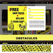 Spark Fingerboards - Web design. Web Design, Graphic Design, UX / UI, and Advertising project by Nicolás Flores Esteves - 10.31.2022