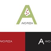 AVO PIZZA Branding  . % marlitopciu tarafından hazırlanan Markalaşma ve Kimlik projesi - 10.29.2022