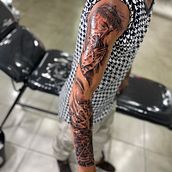 Mi proyecto del curso: Tatuaje para principiantes. Tattoo Design project by Manuel Leo - 11.07.2022