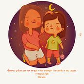Gemma i Carlota. Traditional illustration project by Anna Méndez - 11.07.2022