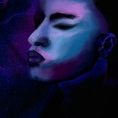 I am of the galaxy . Un progetto di Pittura digitale di Minkx B - 07.11.2022