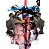 Fiction Show. Un progetto di Collage, Illustrazione digitale e Illustrazione editoriale di Glauber Rodriguez - 07.11.2022