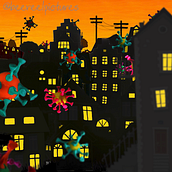 Corona Series: Stay Home Ein Projekt aus dem Bereich Animation, Video und Animation von Figuren von Yetunde Ogundipe - 07.11.2022