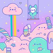 My project for course: Designing Kawaii Worlds: Spread Joy Through Illustration. Character Design, Digital Illustration, and Manga project by sophie_gvrts - 11.07.2022