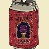 Ilustración para packaging: Magic soda. . Design, Traditional illustration, Packaging, Product Design, Digital Illustration, H, and Lettering project by Dulce Santos - 11.08.2022