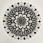 My project for course: The Art of Mandala Drawing: Create Geometric Patterns. Drawing & Ink Illustration project by Maia Martin - 11.08.2022
