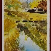 Il mio progetto del corso: Paesaggi naturali ad acquerello. Fine Arts, Painting, and Watercolor Painting project by Bruno Correggia - 11.08.2022