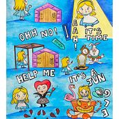 Il mio progetto del corso: Illustrazione di una storia in stile kawaii. Ilustração tradicional, Design de personagens, Mangá e Ilustração digital projeto de Sabrina Pugliese - 08.11.2022