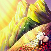 My project for course: Atmospheric Scenes in Procreate: Paint with Color and Light. Traditional illustration, and Digital Illustration project by knotts_emerald - 11.08.2022