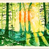 My project for course:Dreamy Watercolor Landscapes: Paint with Light. Painting, and Watercolor Painting project by Vijay Kumar - 11.08.2022