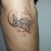 Mi proyecto del curso: Técnicas de tatuaje blackwork con línea fina. Desenho de tatuagens projeto de florbeato87 - 06.11.2022