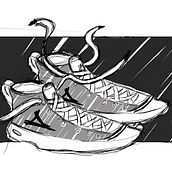 Mi proyecto del curso: Zapatos (Shoes). Design, Product Design, Sketching, Drawing, Sketchbook, Traditional illustration, and Digital Illustration project by Luis Angel Parroquin Rosales - 08.25.2022