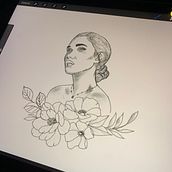 Mi proyecto del curso: Diseño e ilustración digital de tatuajes con Procreate. Traditional illustration, Graphic Design, Digital Illustration, Tattoo Design, and Digital Drawing project by Mariana Bagioli - 11.05.2022